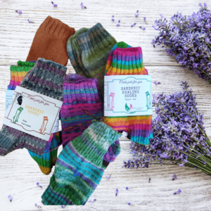 Hand-knitted Socks Magic of Nature