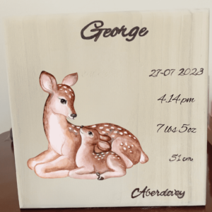 Geboorte Tegel Deer