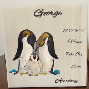Geboorte Tegel Penquin